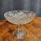 Glass footed cup