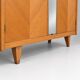 Wardrobe with 2 doors and mirror on the front, 1960, France
