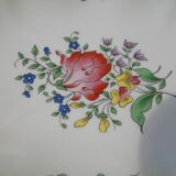 Ravier KG Luneville en faïence fleurie