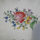 KG Luneville flowered earthenware dish