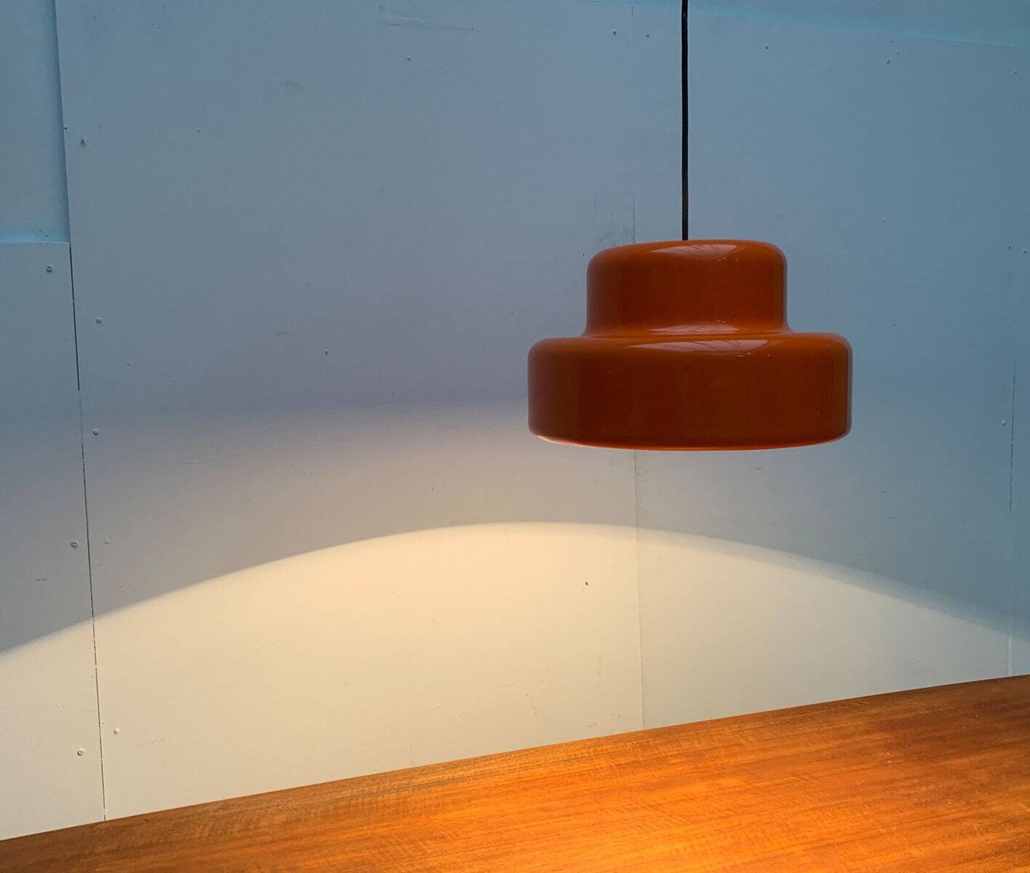 Suspension poker danoise mid-century par Jo Hammerborg pour Fog & Mørup