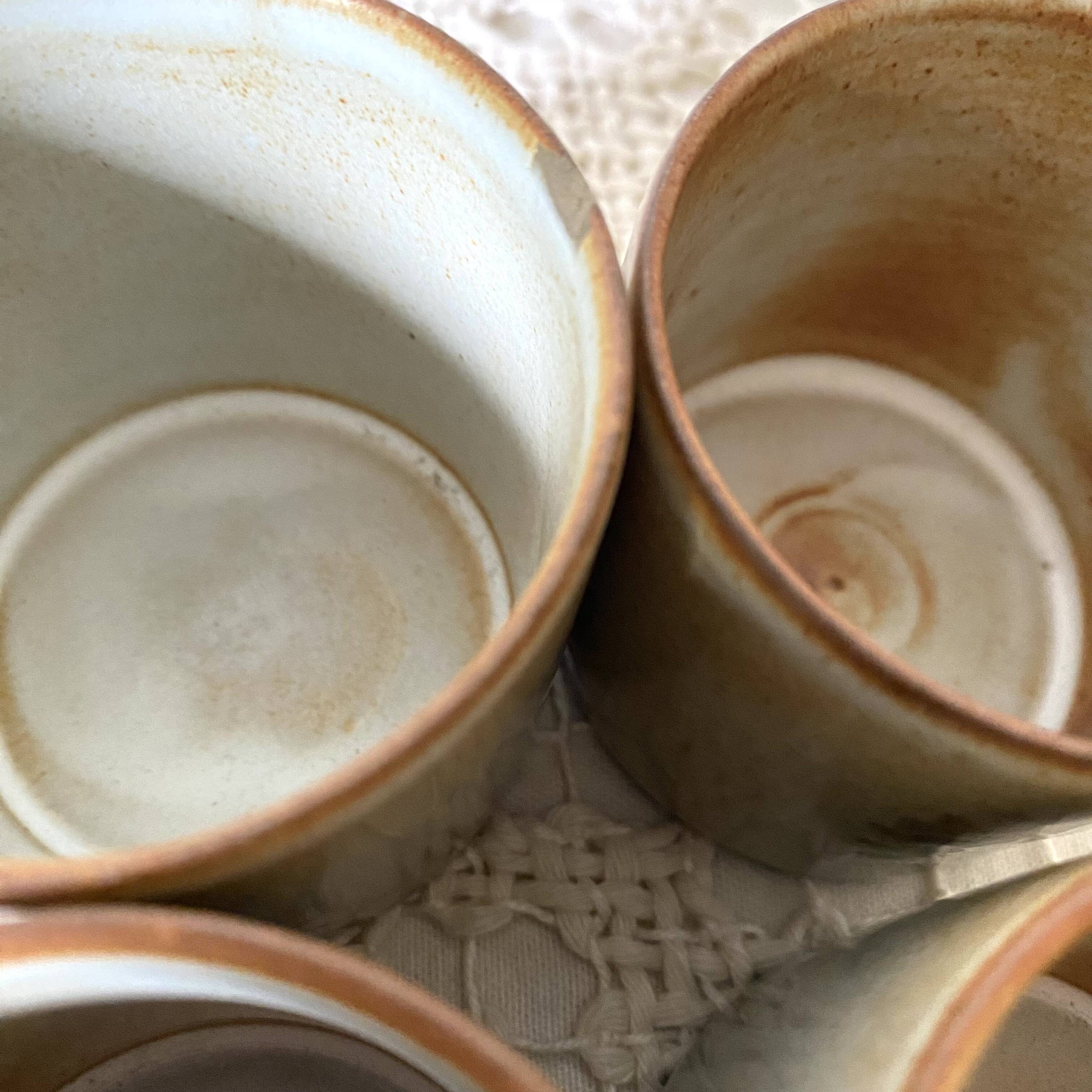 Marsh stoneware coffee cups