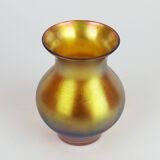 Iridescent glass vase by WMF
