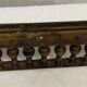Fireplace bar, bronze fireplace bar Louis XVI style, Napoleon III era