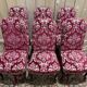 Suite de 6 chaises époque Napoléon III en acajou