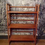 Vintage foldable bookseller shelf