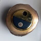 Tabletop bronze brutalist lighter