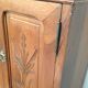 Secretary carved wood