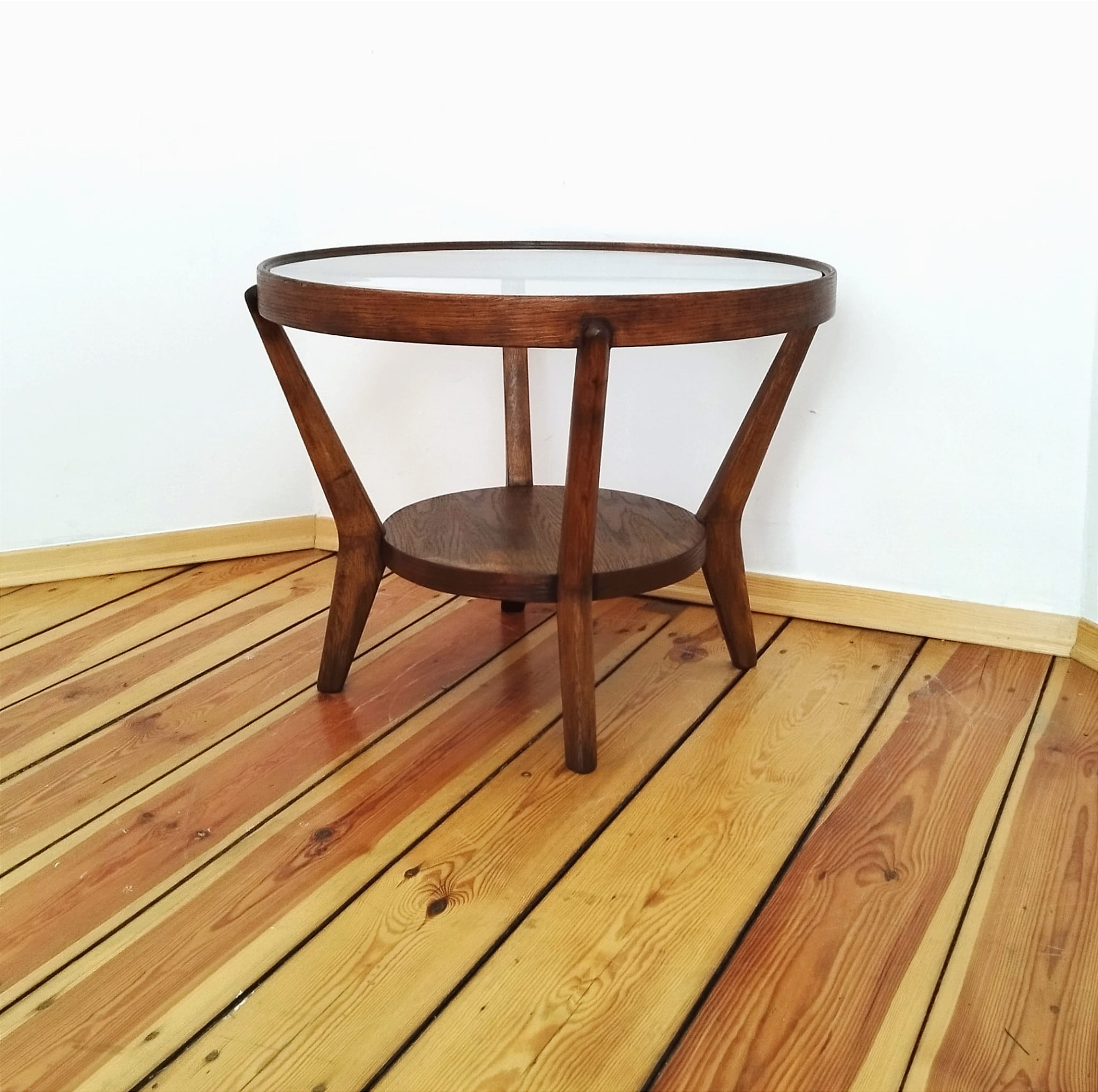 Coffee table design by K Kozelka & A Kropacek for Interier Praha Czechoslovakia 30s