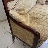 Early 19th century varnished mahogany sofa
