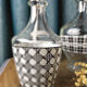 Set of three vintage decanters