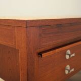 Bureau en teck, design danois, années 1970, designer : Finn Juhl, fabricant : France