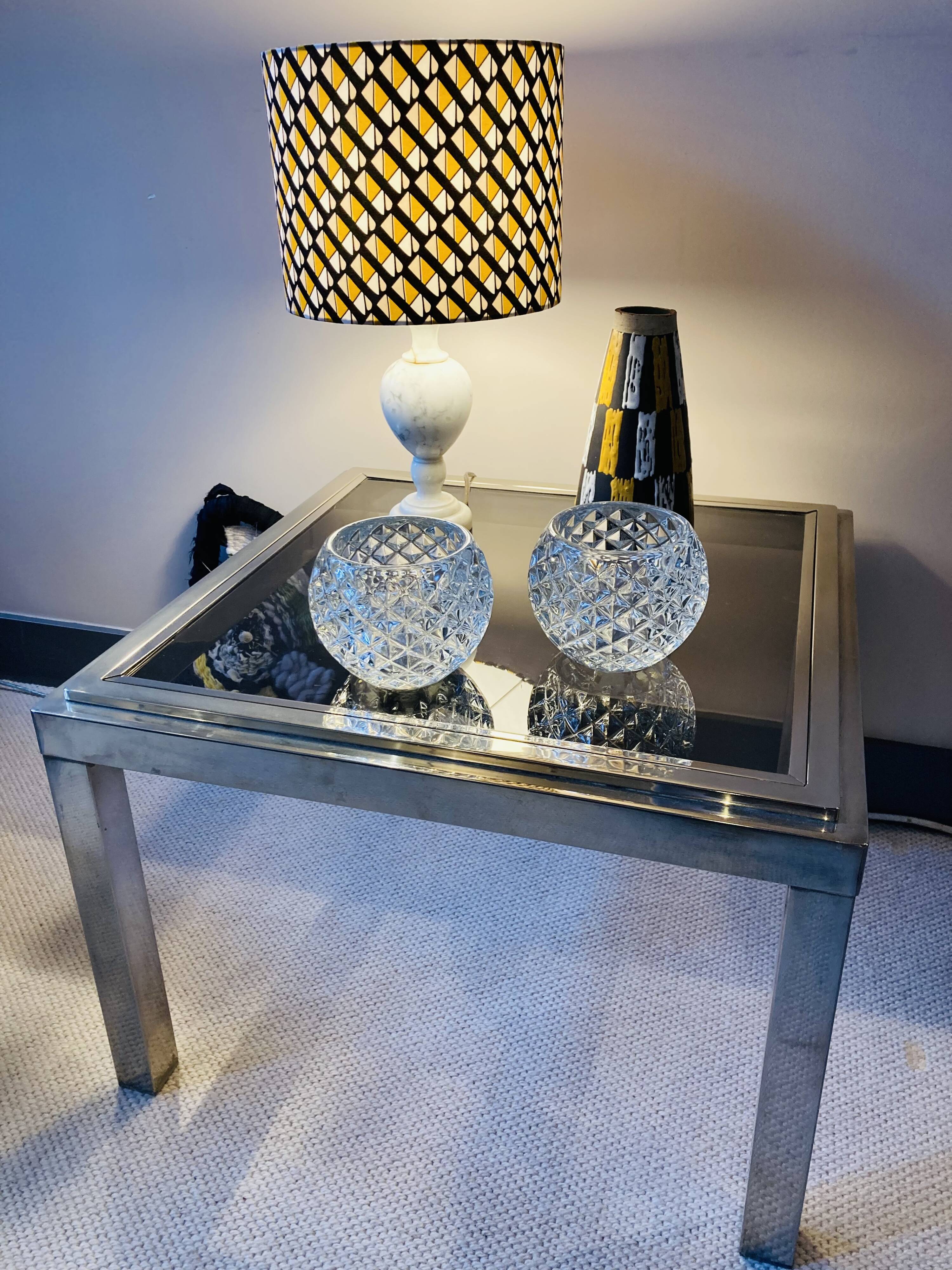 Belgo Chrom side table 1970s