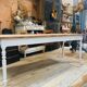 Large white fir country table 1930s