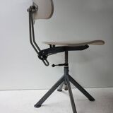 Swedish Industrial Architect Office Desk Chair by  Odelberg & Olsen, 1940s