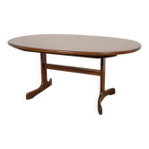 Table à manger ovale de style mid-century en teck de G-Plan, Royaume-Uni, années 1960.