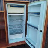 Vintage bar fridge cabinet