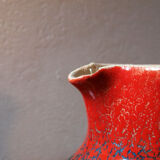 Ceramic pitcher of the potters of Accolay multicolored