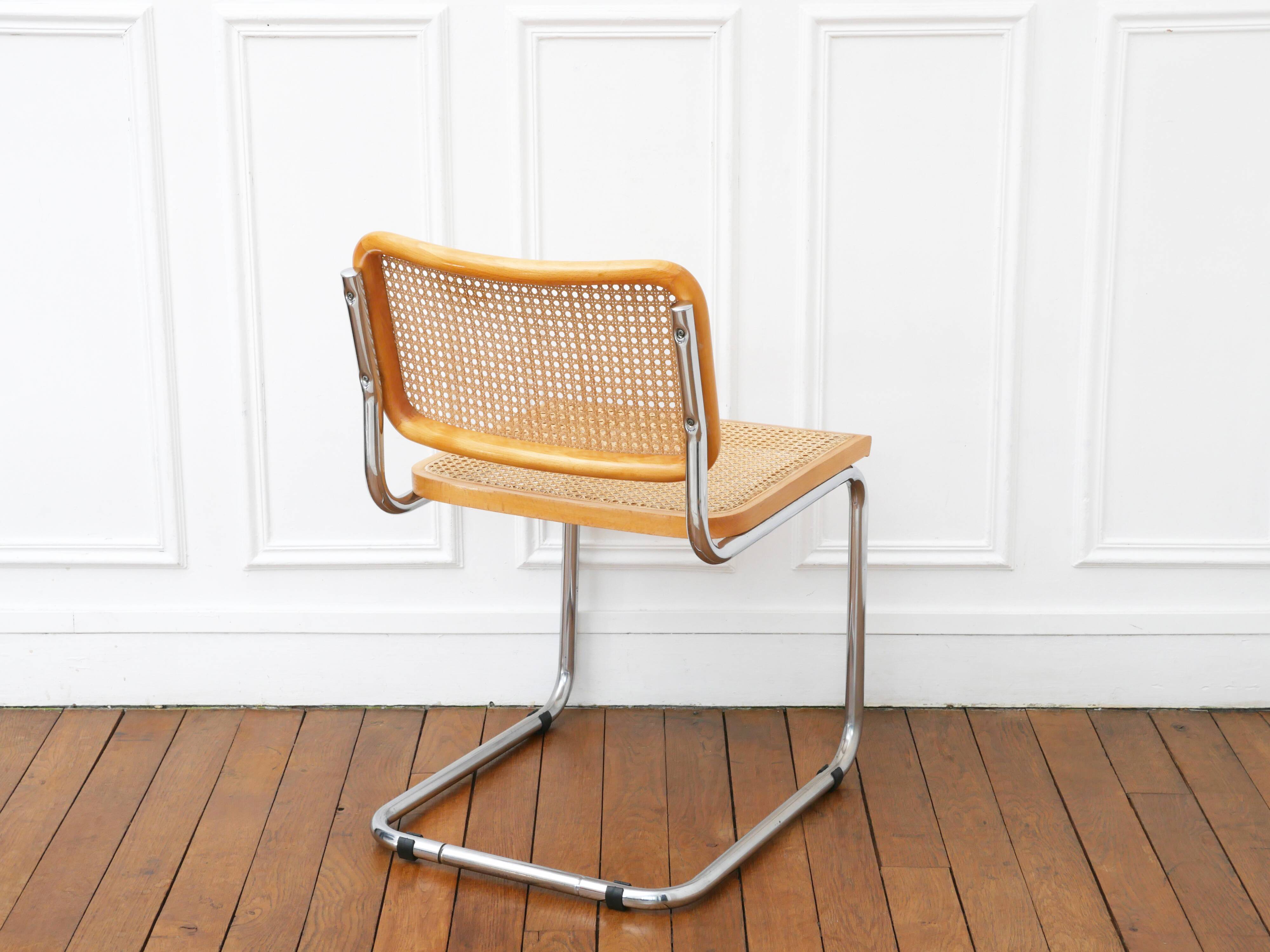 Cesca B32 chair / seat caning redone / 8 chairs available