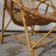 Adult vintage rattan armchair