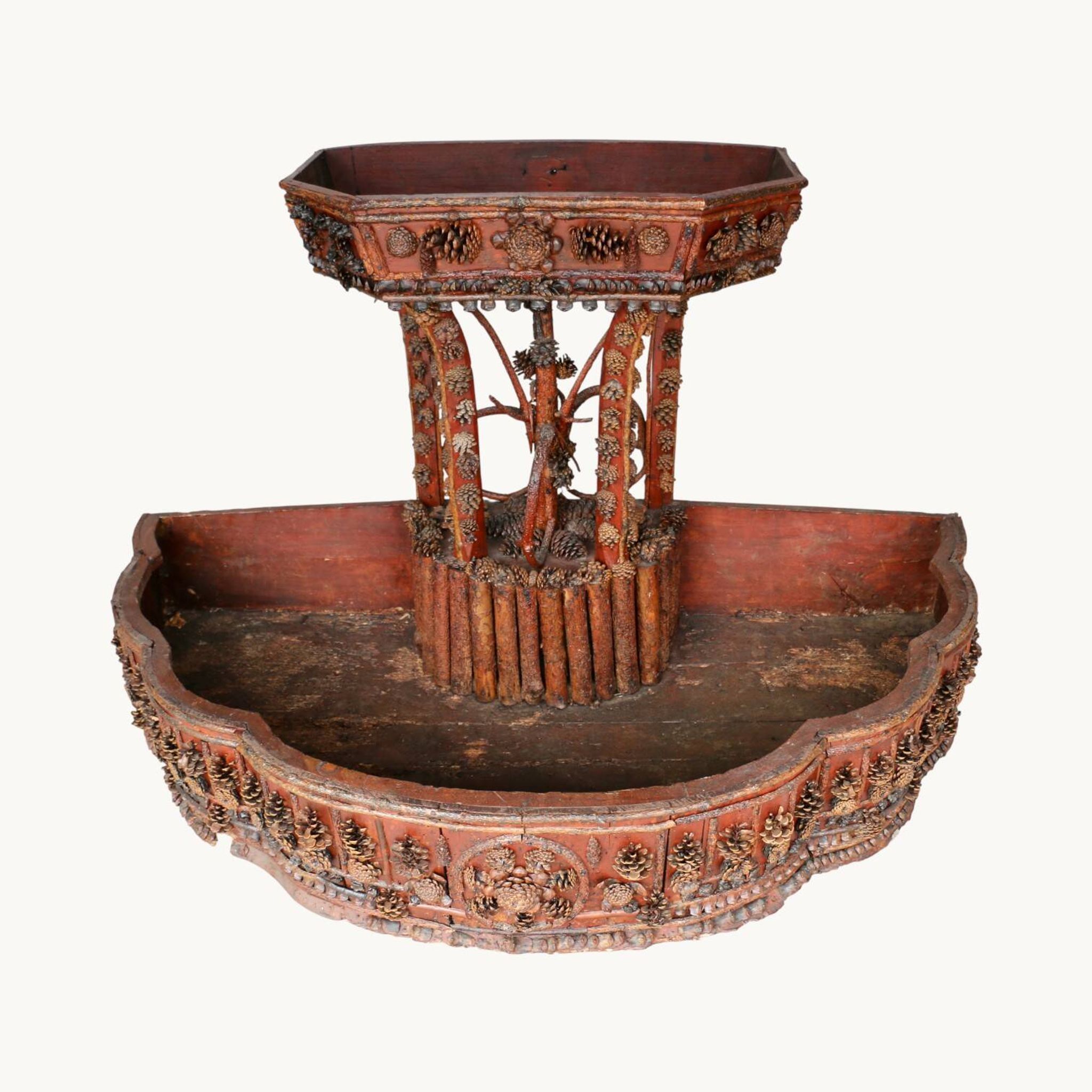 Une grande jardinière, Italie fin XIXème siècle