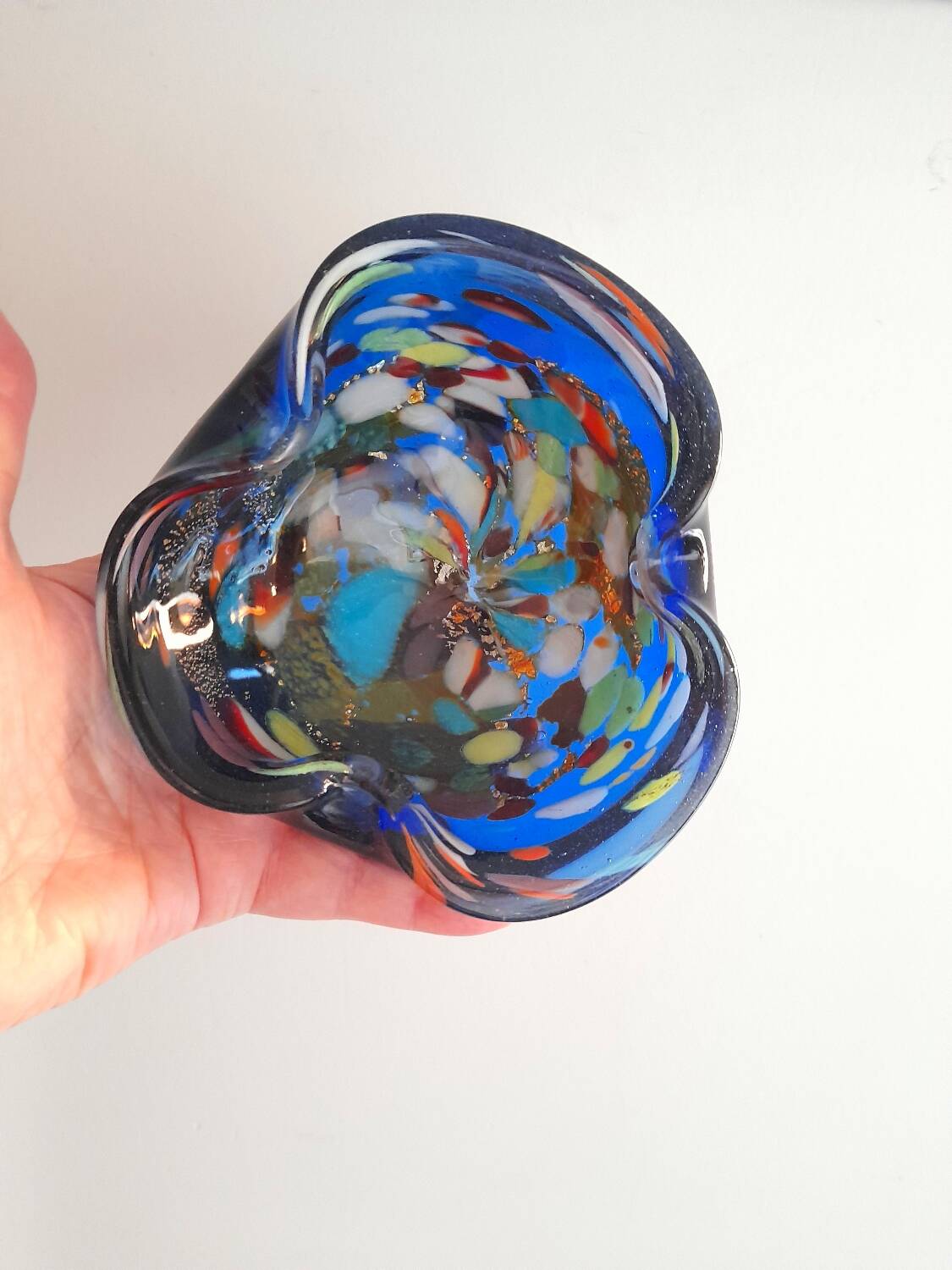 Vide poche en verre de Murano 1950