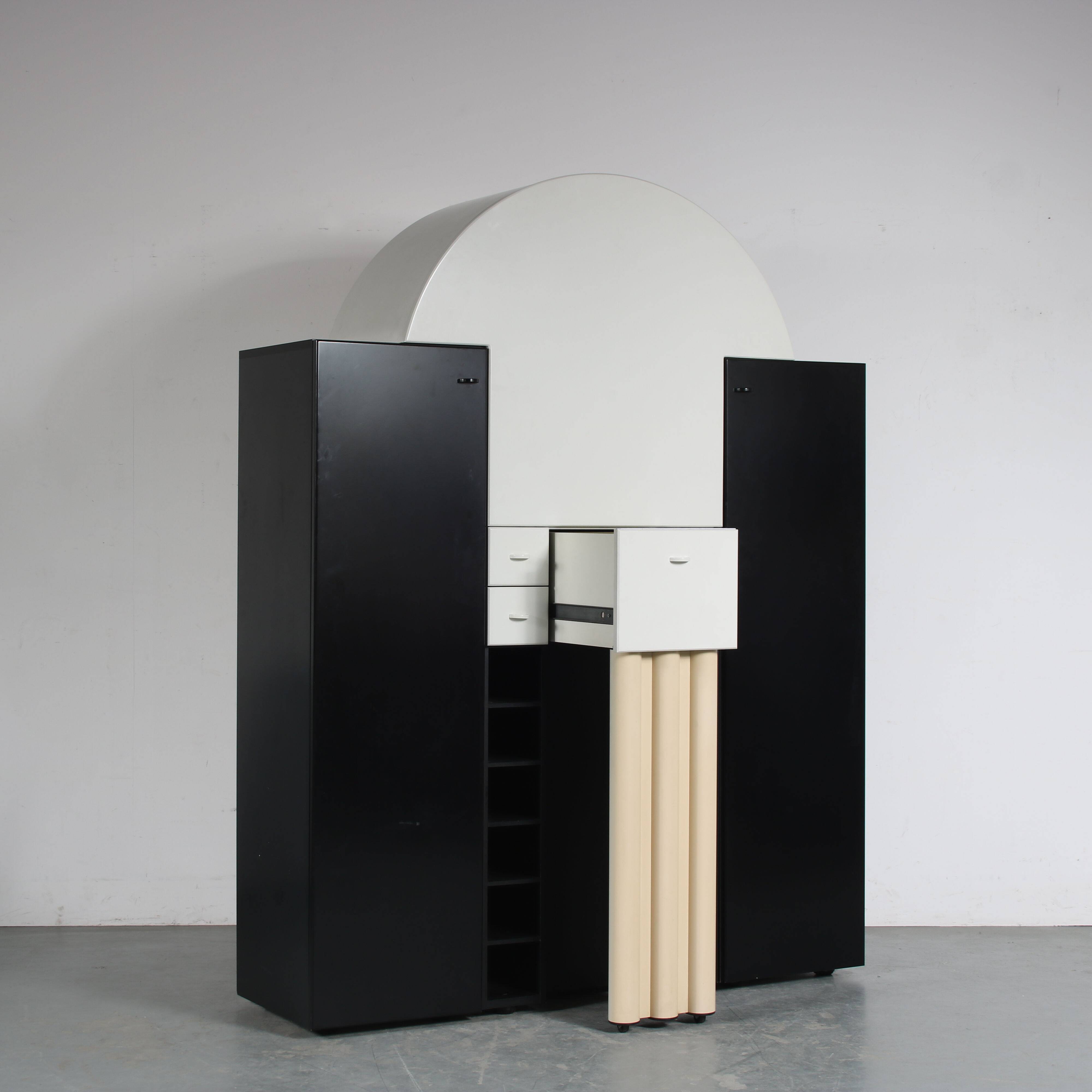 Peter Maly “Duo” Cabinet for Interlübke, Germany 1980