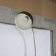 Arc floor lamp, marble feet.