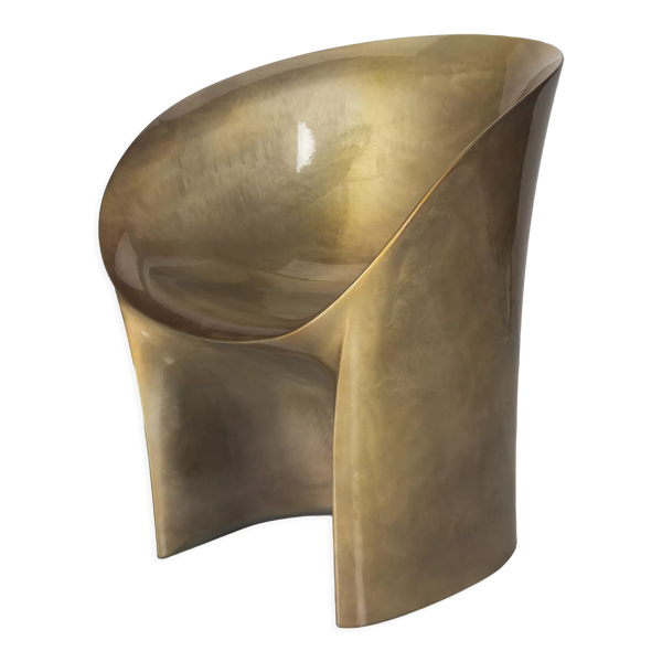Fauteuil Gold Metallic Moon par Tokujin Yoshika pour Moroso