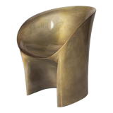 Gold Metallic Moon Armchair by Tokujin Yoshika for Moroso