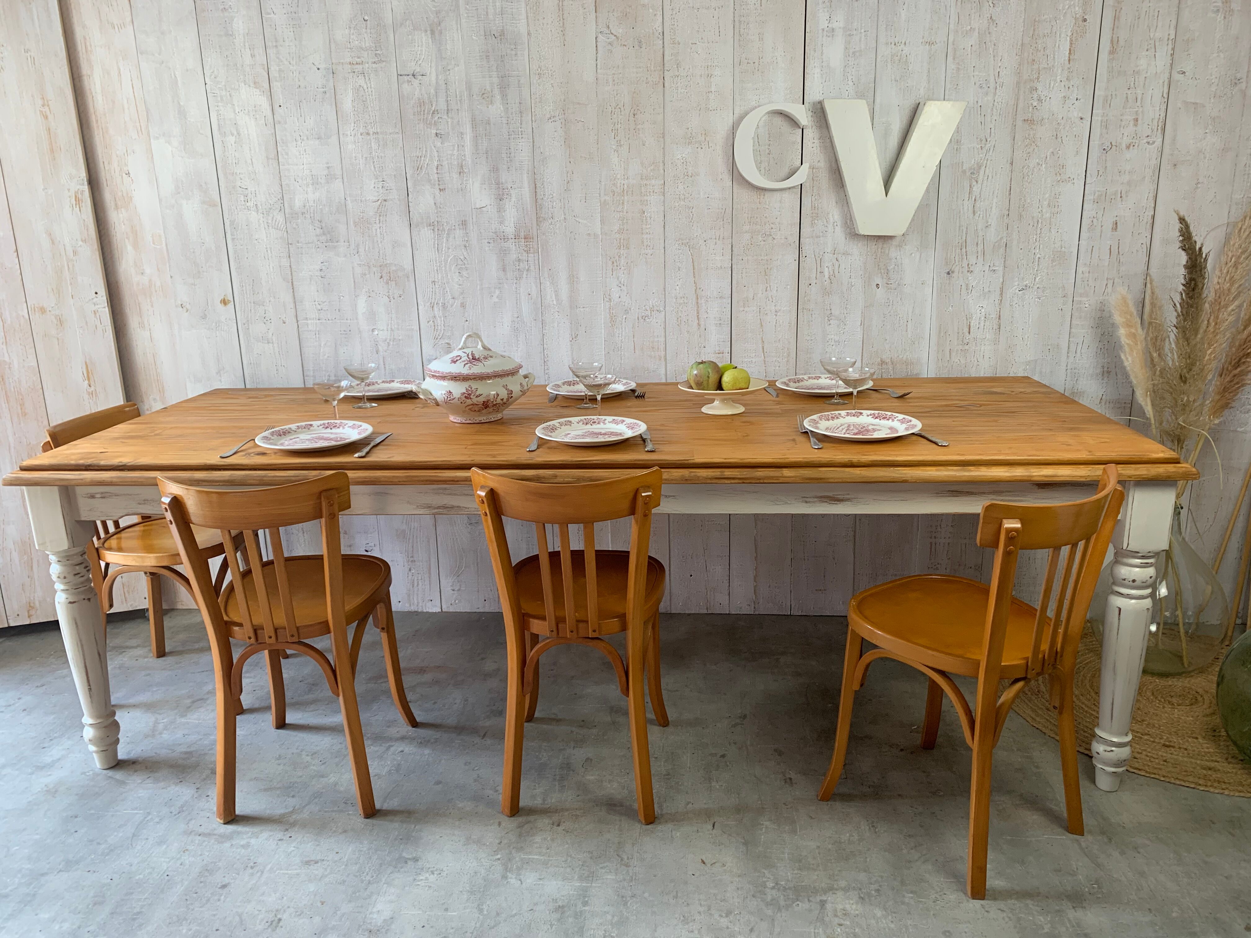 Large shabby chic table