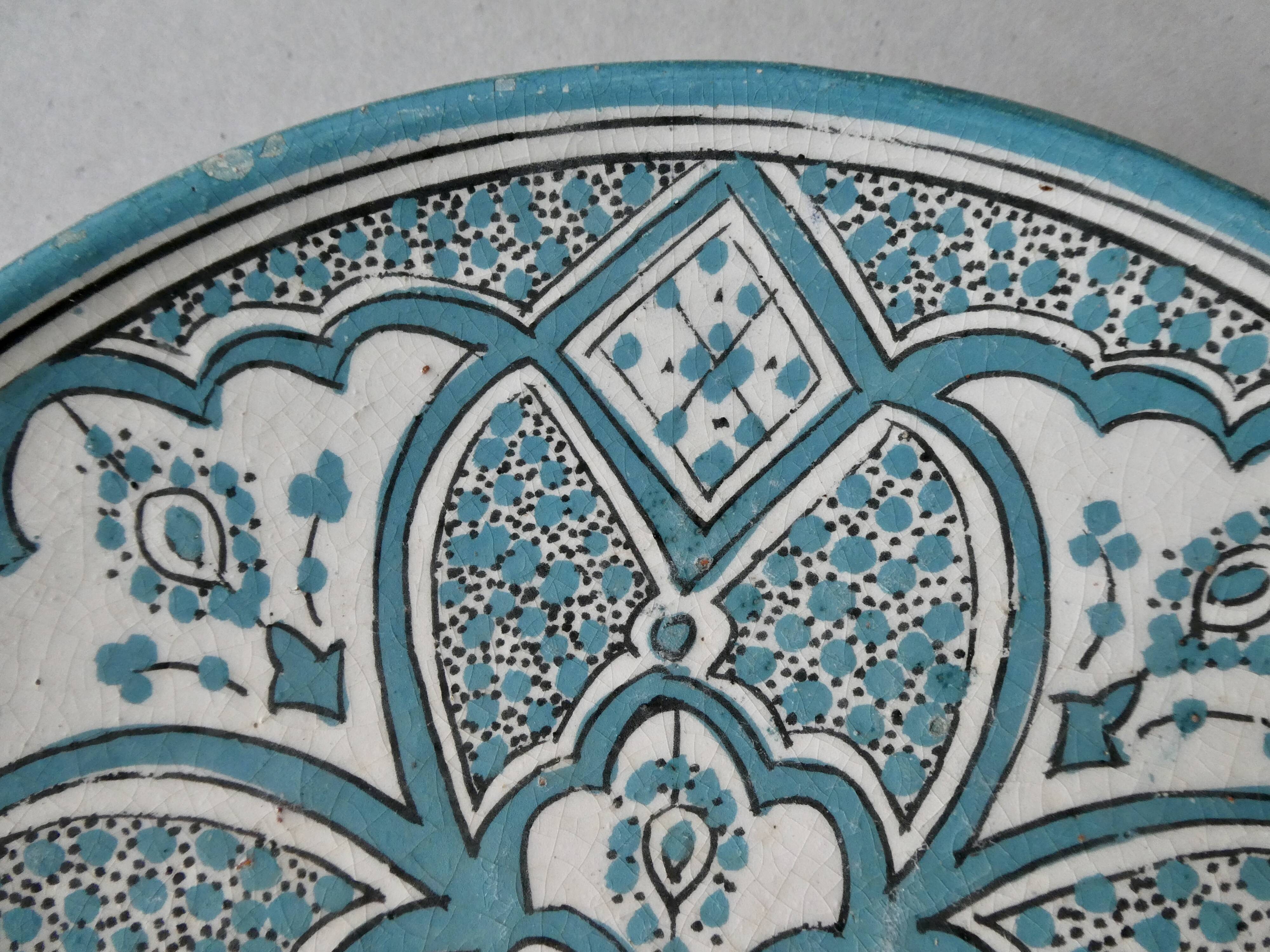 Safi Morocco pottery dish
