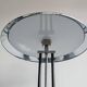 Space Age table lamp in nickel-plated steel, height adjustable, 1970s.