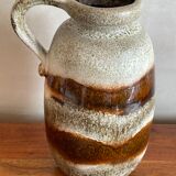 Large mudflated sandstone vase