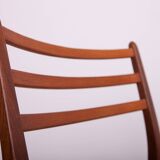 Fabric and Teak Dining Chairs by Victor Wilkins for G-Plan, 1960s.