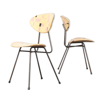Pair of 'Staatsmijnen' chairs by Rob Parry 1955
