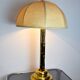 Faux bamboo brass lamp, Regency, France, 1970