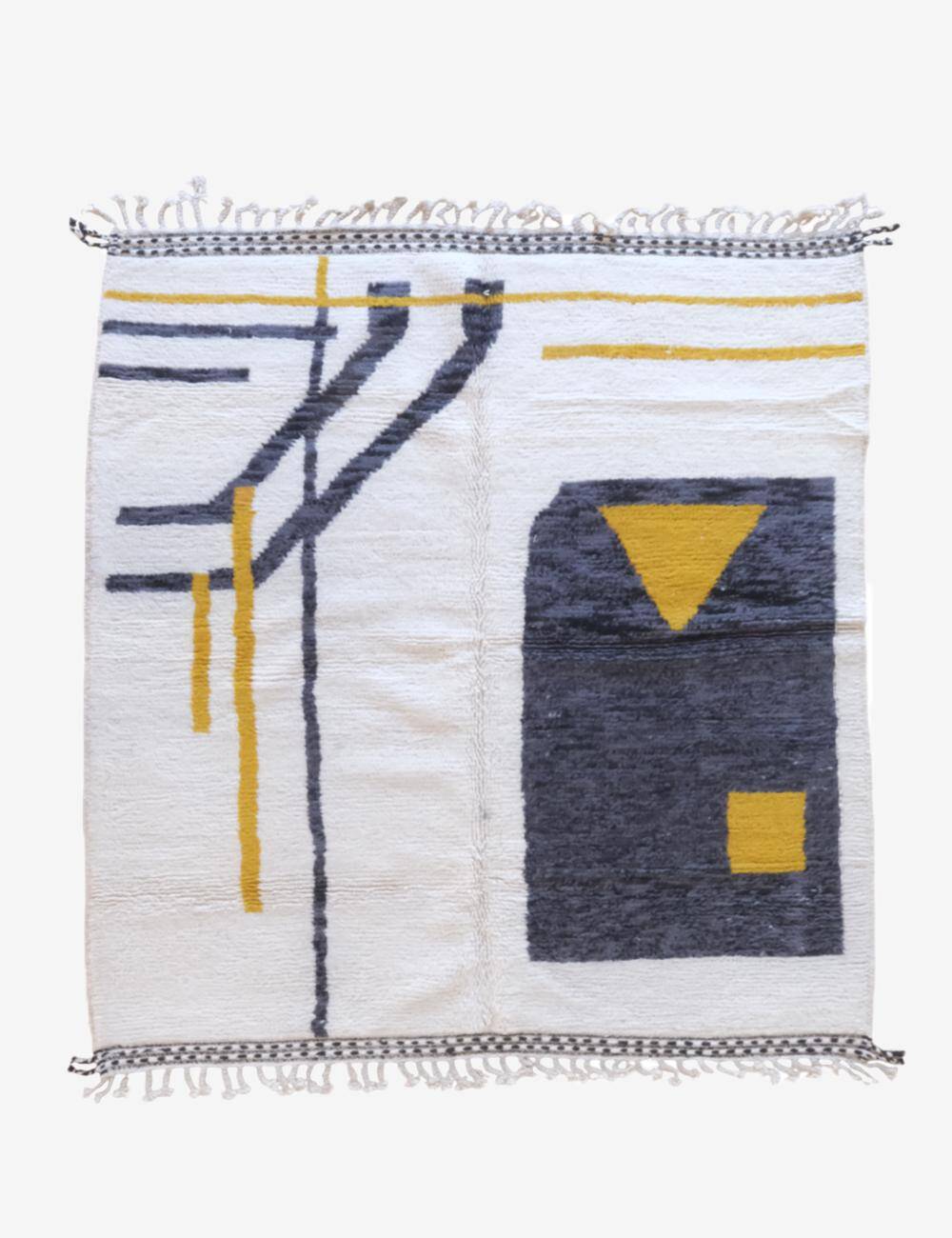 Contemporary Berber Rug - 237 x 214 cm