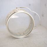 Silver metal candy box and pliers