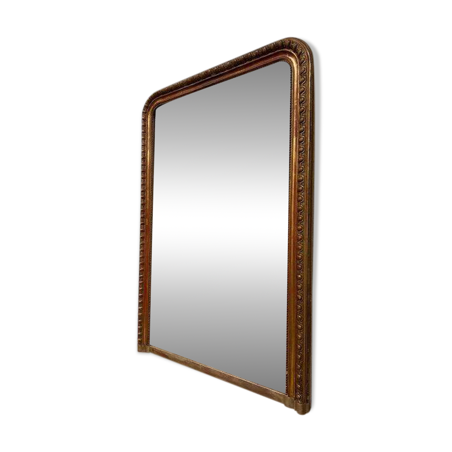 Miroir doré fin XIXème