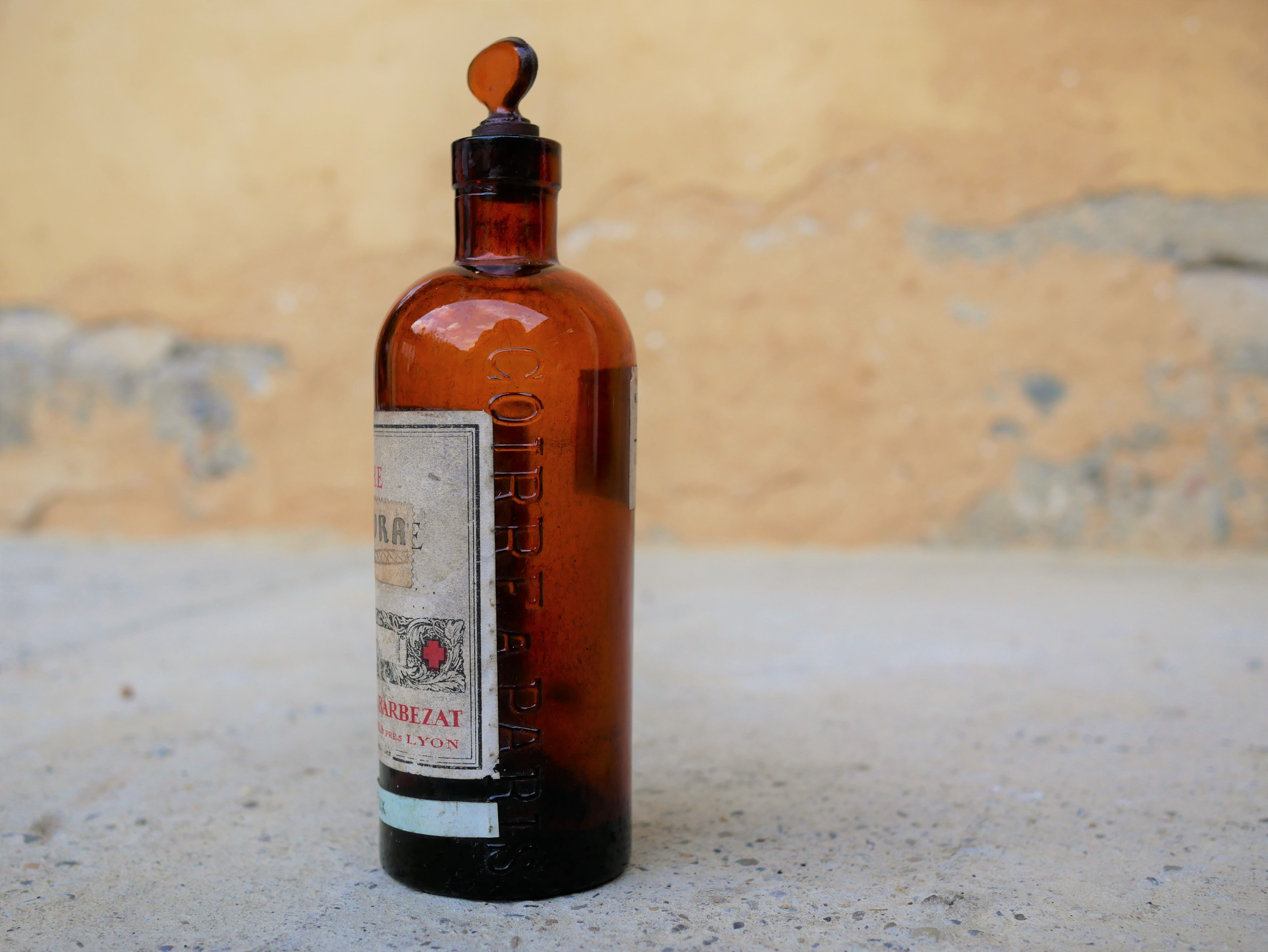Vintage apothecary bottle