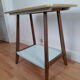 Table d'appoint vintage relookée
