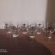Set of several “on the rocks” martini glasses