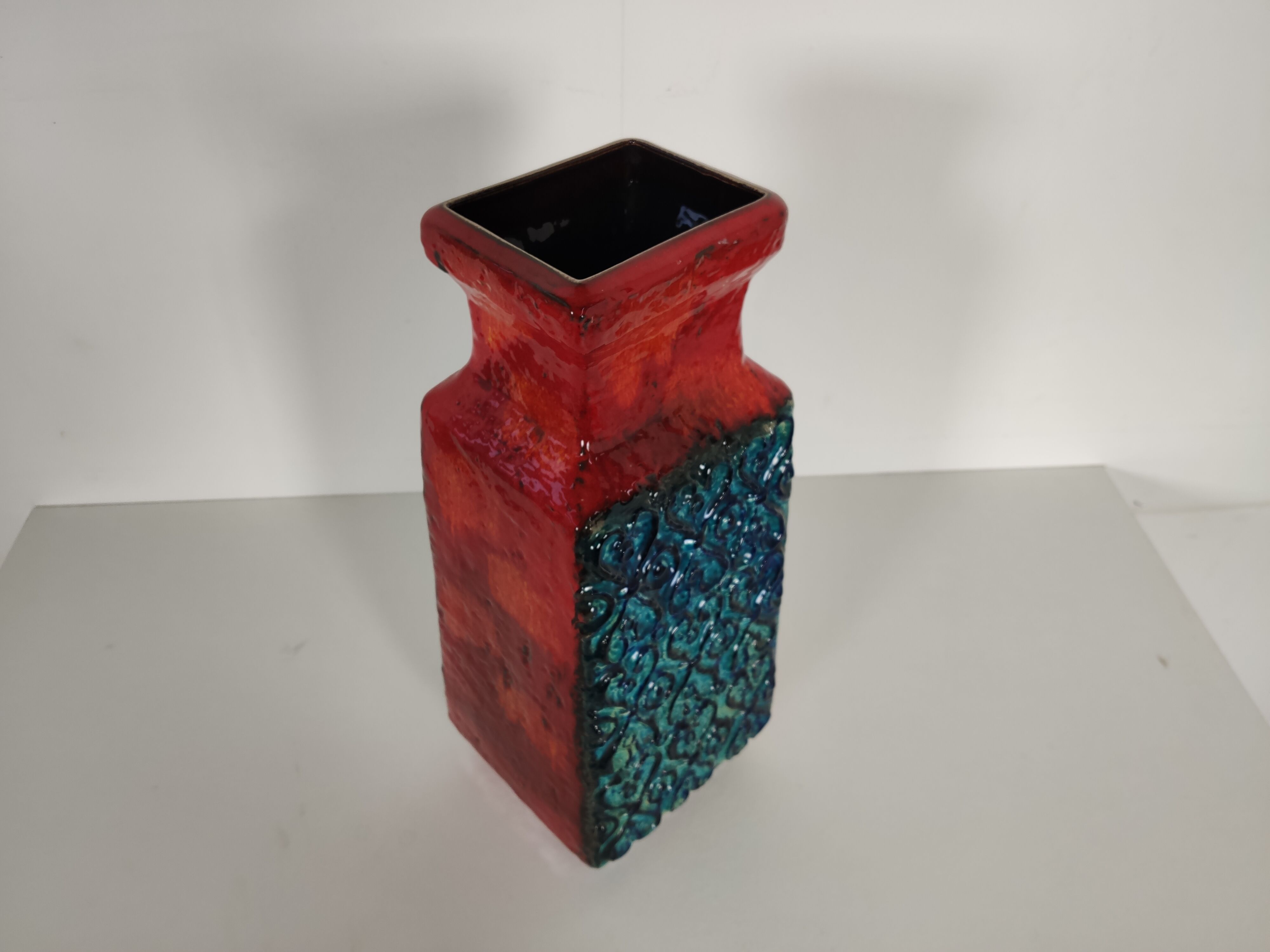 Vase of soil Keramik Bay , western Germany 60s