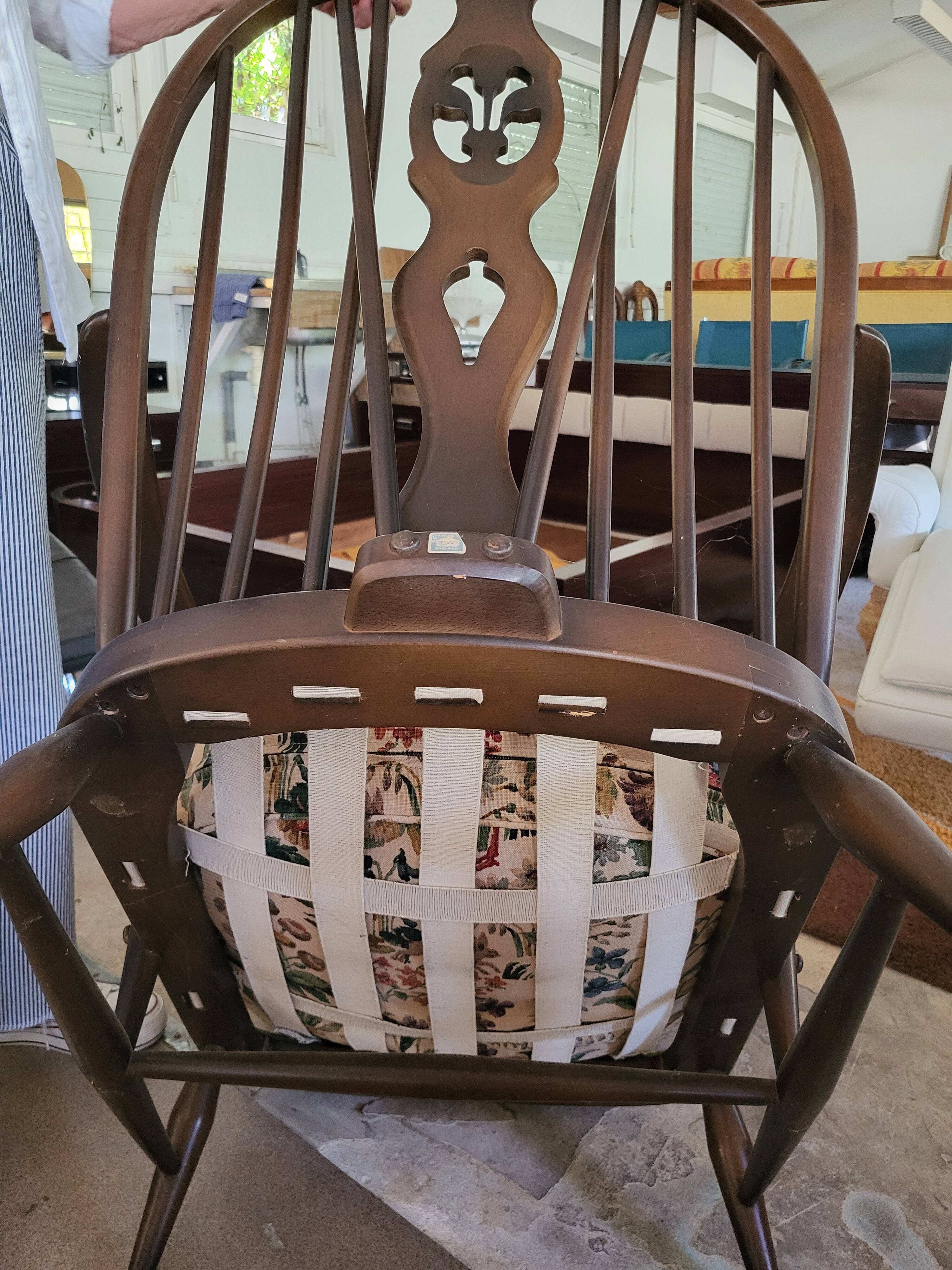 Fauteuil Ercol authentique – Angleterre – Vintage années 60/70