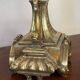 19th century gilded bronze candlestick