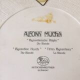 Alfons Mucha Hutschenreuther Porcelain Plaque