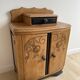 Black Art Deco bedside table