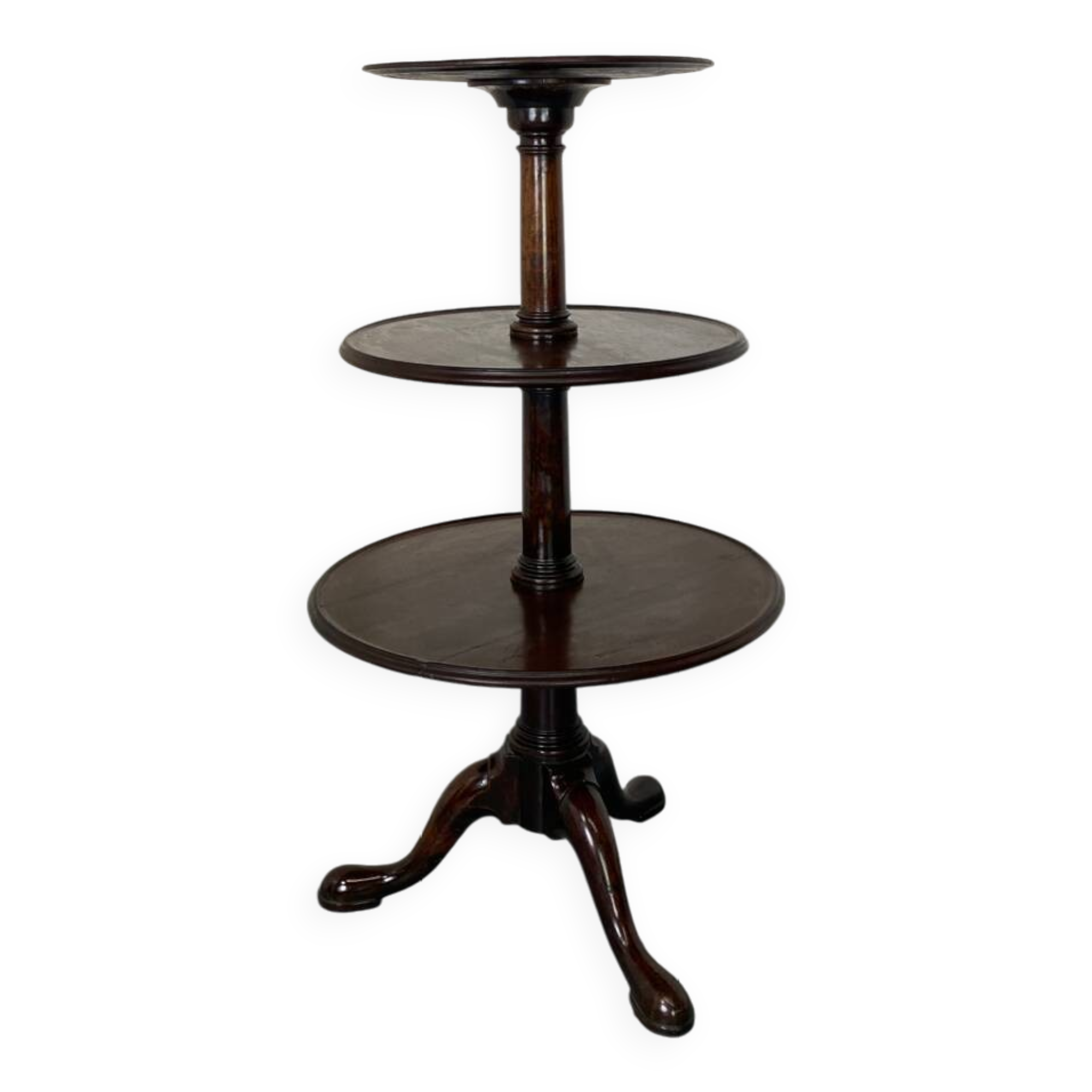 Antique Three-Tier Plant Stand