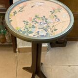 Vintage wooden pedestal table